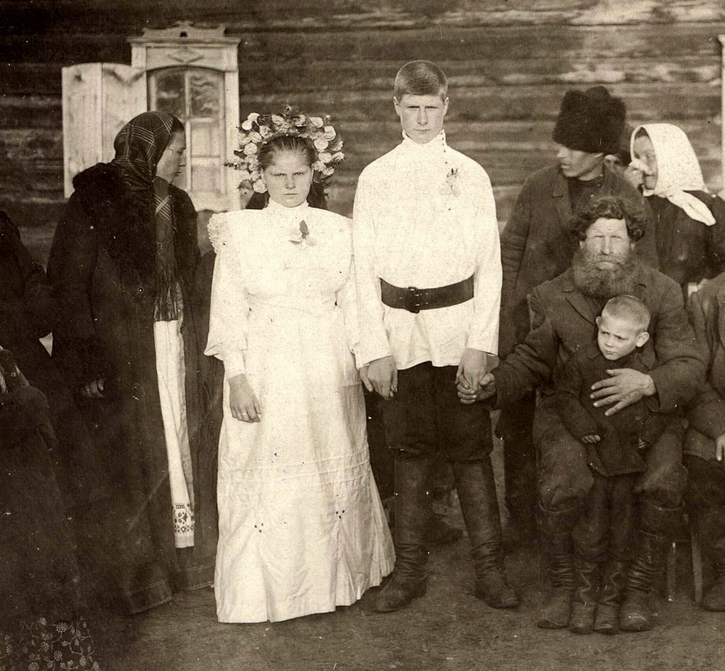 «Крестьянская свадьба в Тамбовской губернии» (1880)